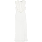 Abito lungo con scialle in bianco Rotate - donna 