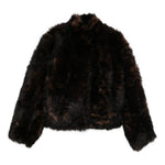Giacca in shearling in marrone Toteme - donna 