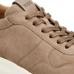 Sneakers basse in pelle in marrone Tod's - uomo 