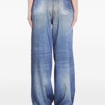 Pantaloni con stampa in blu Golden goose - donna 