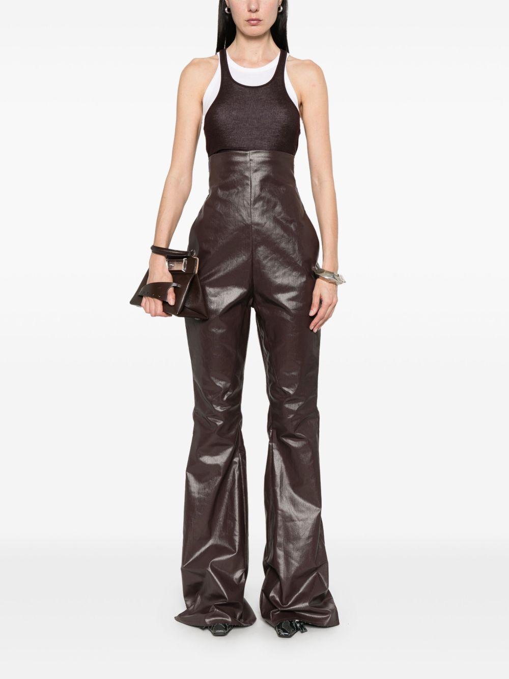 Pantaloni Dirt Bolan in marrone Rick Owens - donna 