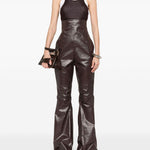 Pantaloni Dirt Bolan in marrone Rick Owens - donna 