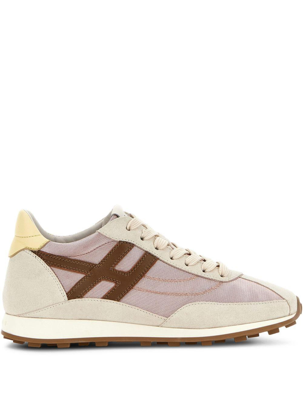 Sneakers H699 con lacci in beige Hogan - donna 