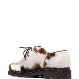 Derby allacciate in cavallino michael in marrone e bianco Paraboot - donna 