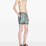 Costume con stampa phibbs multicolore <BR/> 