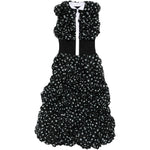 Abito con ruches a pois in nero Viktor&rolf - donna 