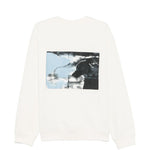 Felpa a maniche lunghe in beige Oamc peacemaker - uomo 