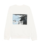 Felpa a maniche lunghe in beige Oamc peacemaker - uomo 