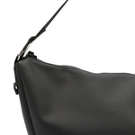 Borsa a spalla Valeria grande in nero Rains - unisex 