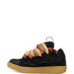 Sneakers basse con lacci curb in nero Lanvin - unisex 
