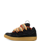 Sneakers basse con lacci curb in nero Lanvin - unisex 