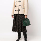 Giacca in shearling in bianco Toteme - donna 