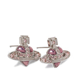 Orecchini New Diamante Heart in rosa 