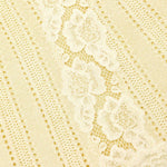 Minigonna con finiture in pizzo in giallo Self-portrait - donna 