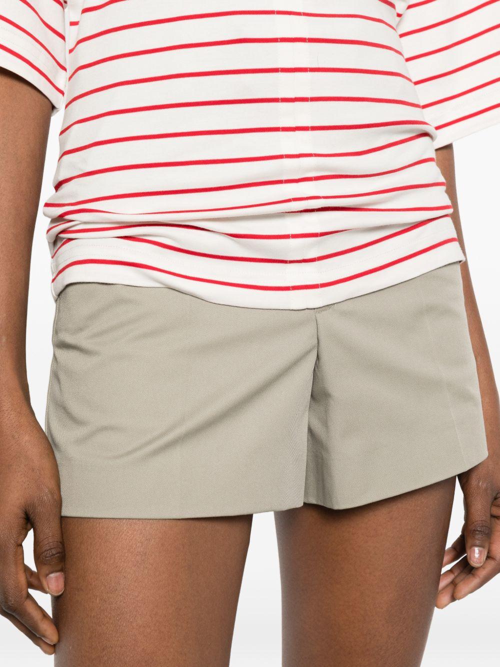 Pantaloncini con cuciture in verde A.P.C. - donna 