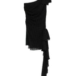 Abito a pois in nero Alessandra Rich - donna 