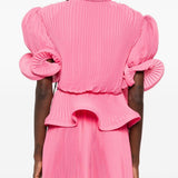 Top con ruches in rosa Rowen rose - donna 