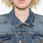Giacca denim con botton in blu Haikure - donna 