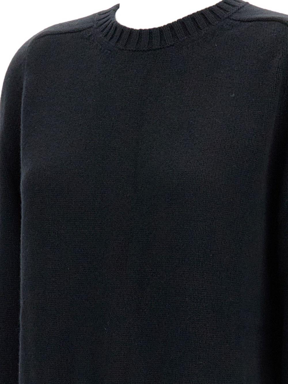 Maglione girocollo in nero Khaite - donna 