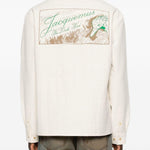 Camicia la chemise mecano in bianco Jacquemus - uomo 