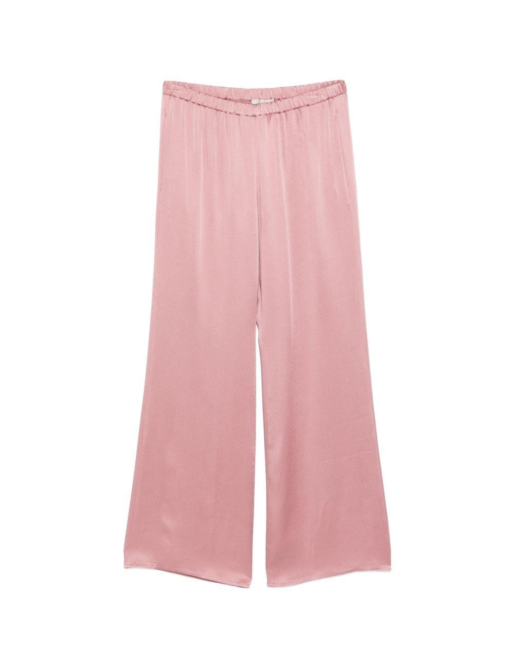 Pantaloni elasticizzati in rosa Antonelli - donna 