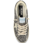 Sneakers hi star in bianco e nero golden goose - donna 