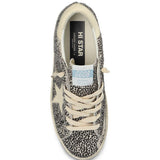 Sneakers hi star in bianco e nero golden goose - donna 