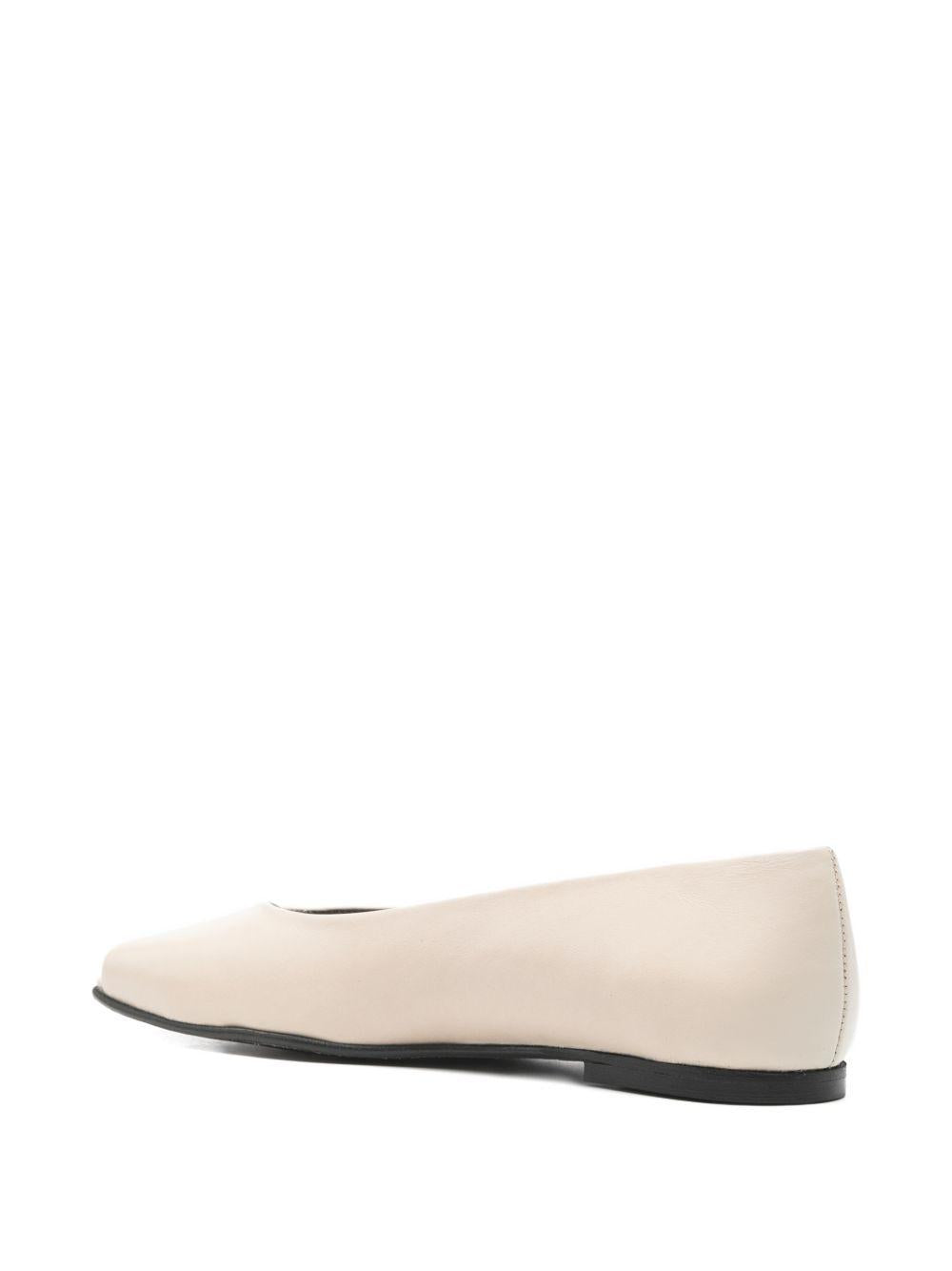 Ballerine in pelle Katia in avorio Alohas - donna 