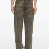 578 jeans larghi scoloriti in beige e grigio Levi's - uomo 