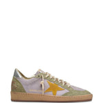 Sneakers Ball Star in viola e verde Golden goose - donna 
