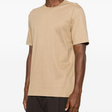 T-shirt a maniche corte in beige Zegna - uomo 