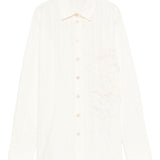 Camicia a righe in bianco Golden goose - donna 