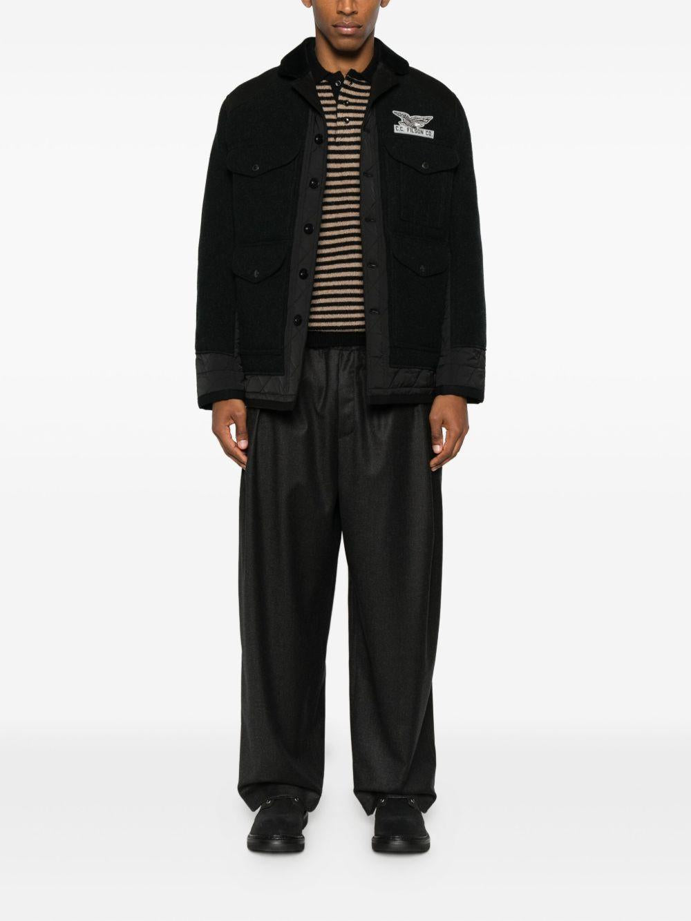 Giacca trapuntata in lana  Junya Watanabe - uomo 