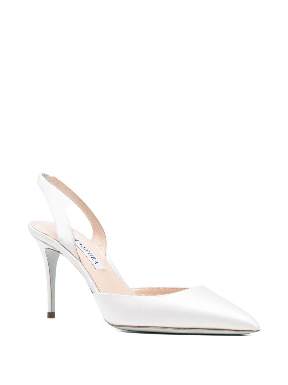 Decollete so nude in bianco Aquazzura - donna 