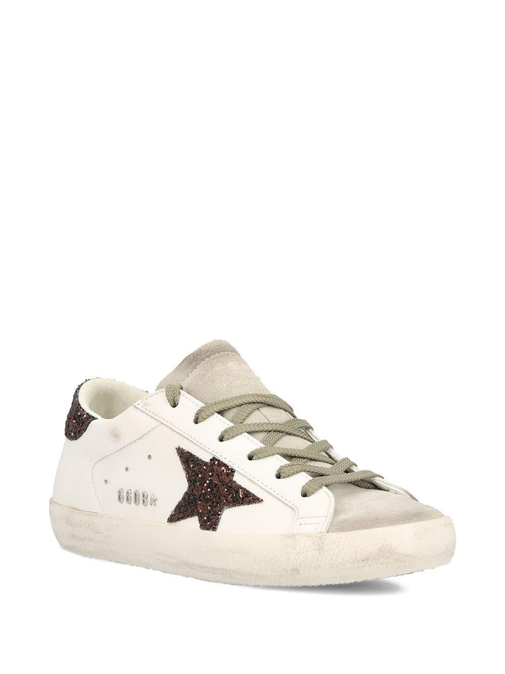 Sneakers super star  in bianco Golden goose - donna 