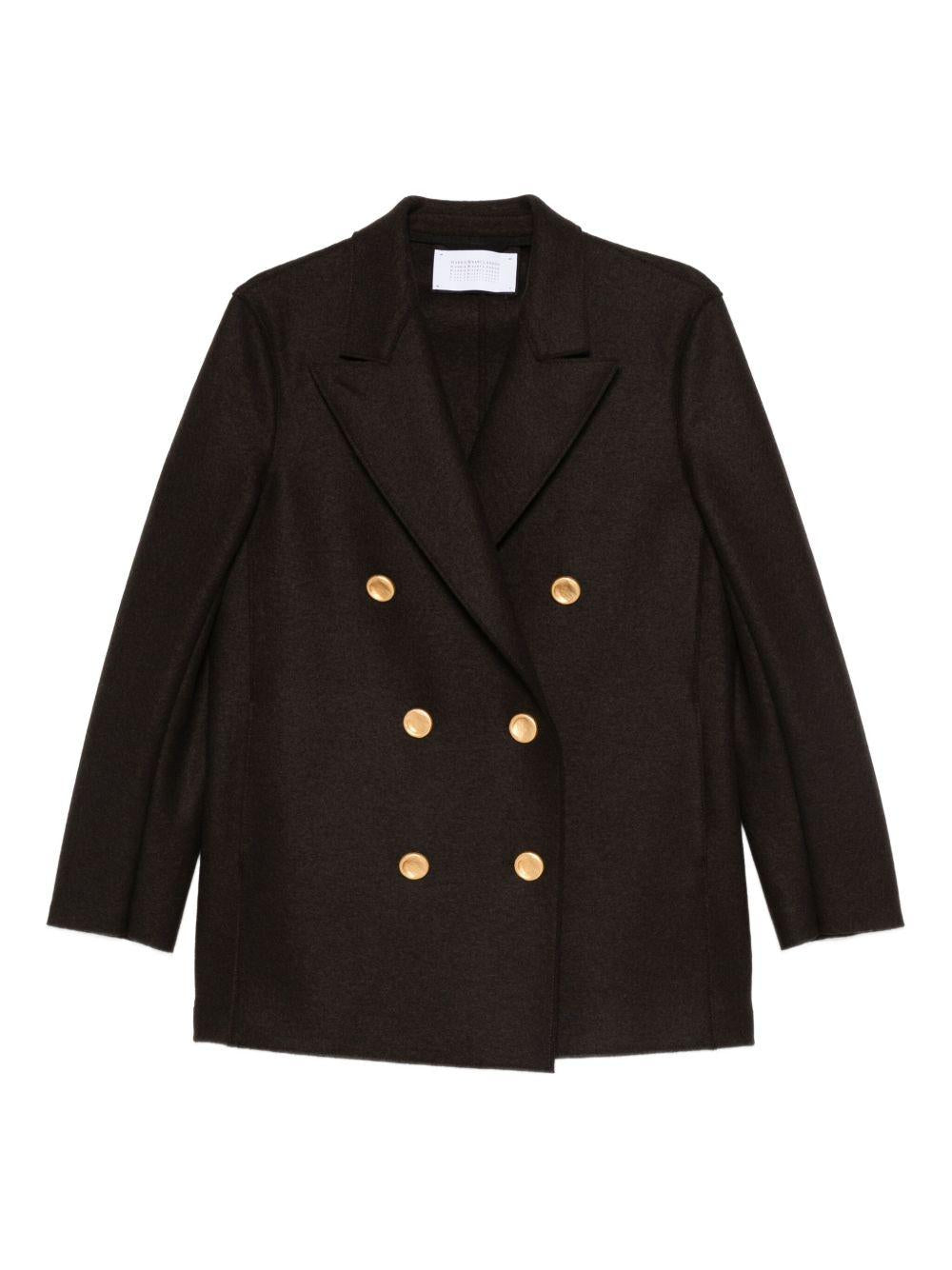 Cappotto doppiopetto in marrone Harris wharf london - donna 