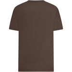 T-shirt a maniche corte in marrone Lemaire - uomo 