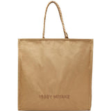 Borsa tote con logo in beige Issey Miyake - donna 