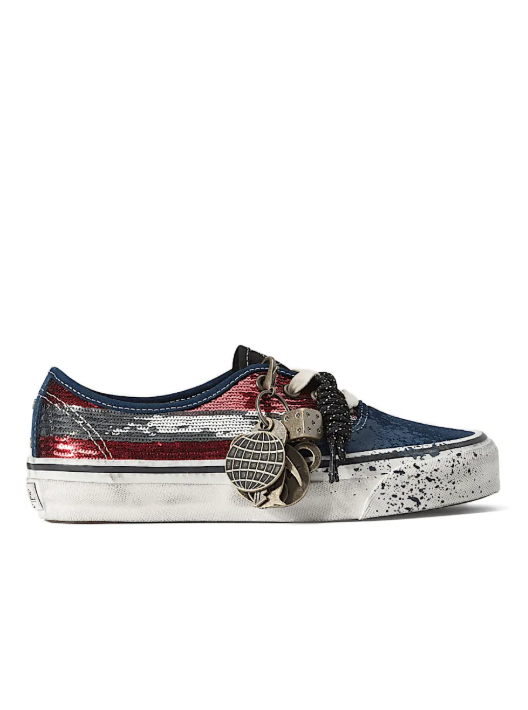 Sneakers lx authentic 44 denim in blu Vans - unisex 