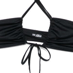 bikini lycra in nero the attico - donna 