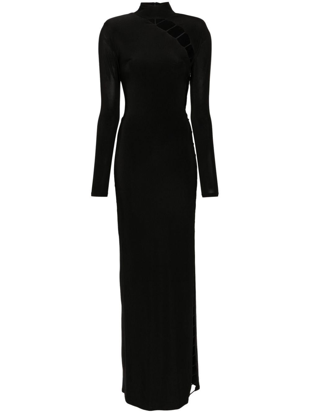 Abito lungo Xena In Deviant in nero The New Arrivals - donna 