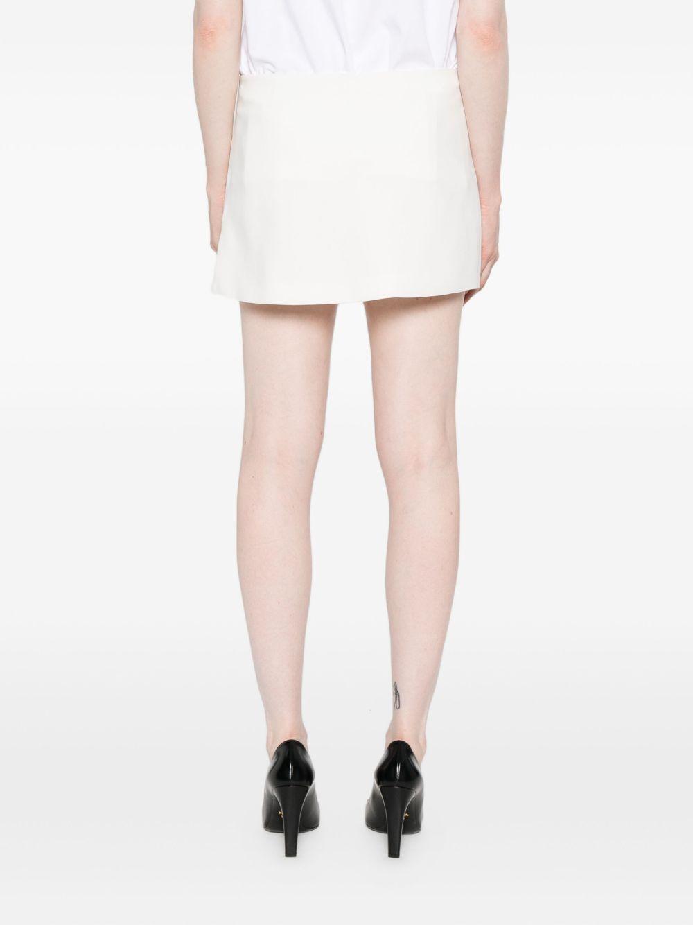 Minigonna con decorazione in bianco Amen - donna 