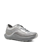 Sneakers con lacci in grigio 