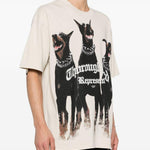 T-shirt Thoroughbred in bianco Represent - uomo 