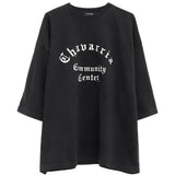 T-shirt Chavarria con stampa in nero Willy chavarria - uomo 