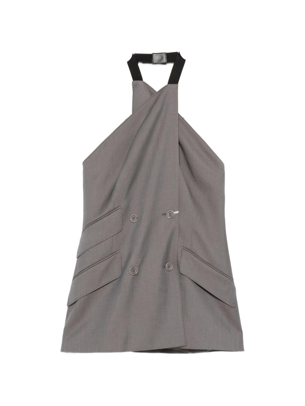 Gilet doppio petto cali  in grigio Maxmara - donna 