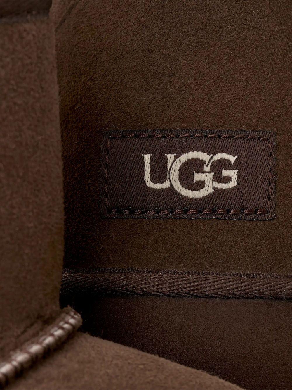 Stivali in pelle scamosciata in marrone Ugg - uomo 