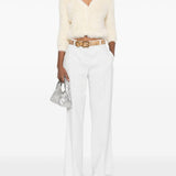 Pantaloni sartoriali in bianco Casablanca - donna 