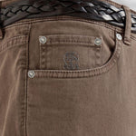Pantaloni con cinque tasche in marrone Brunello cucinelli - uomo 