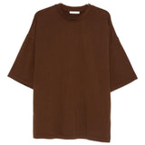 T-shirt a manica corta in marrone  Entire studios - unisex 